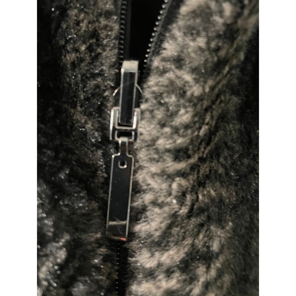 Giacca Reversible Vest Faux Fur Size Medium - Picture 6 of 10